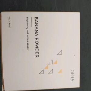 Banana setting powder
